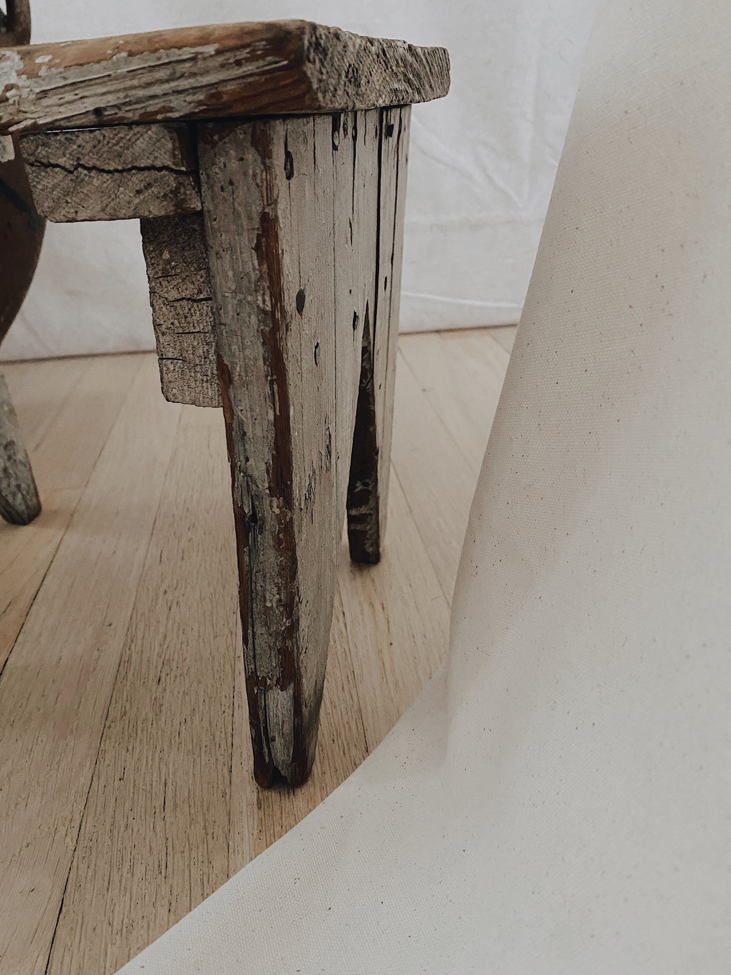 Primitive Handmade Stool