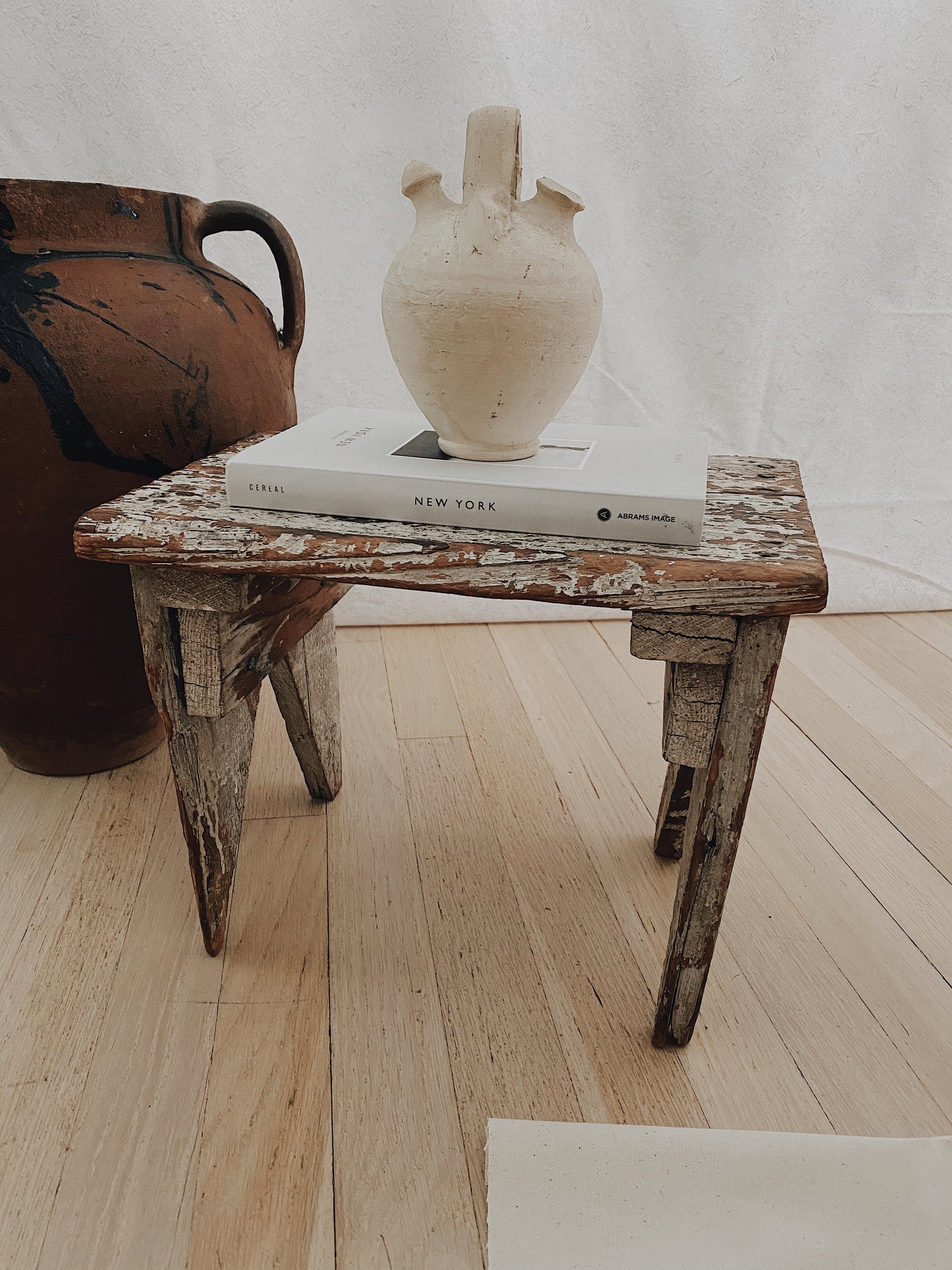 Primitive Handmade Stool